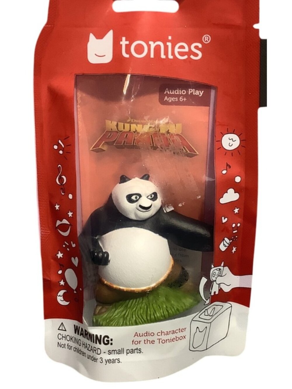 Tonies Kung Fu Panda Audio Play Figurine For Toniebox Ages 6+